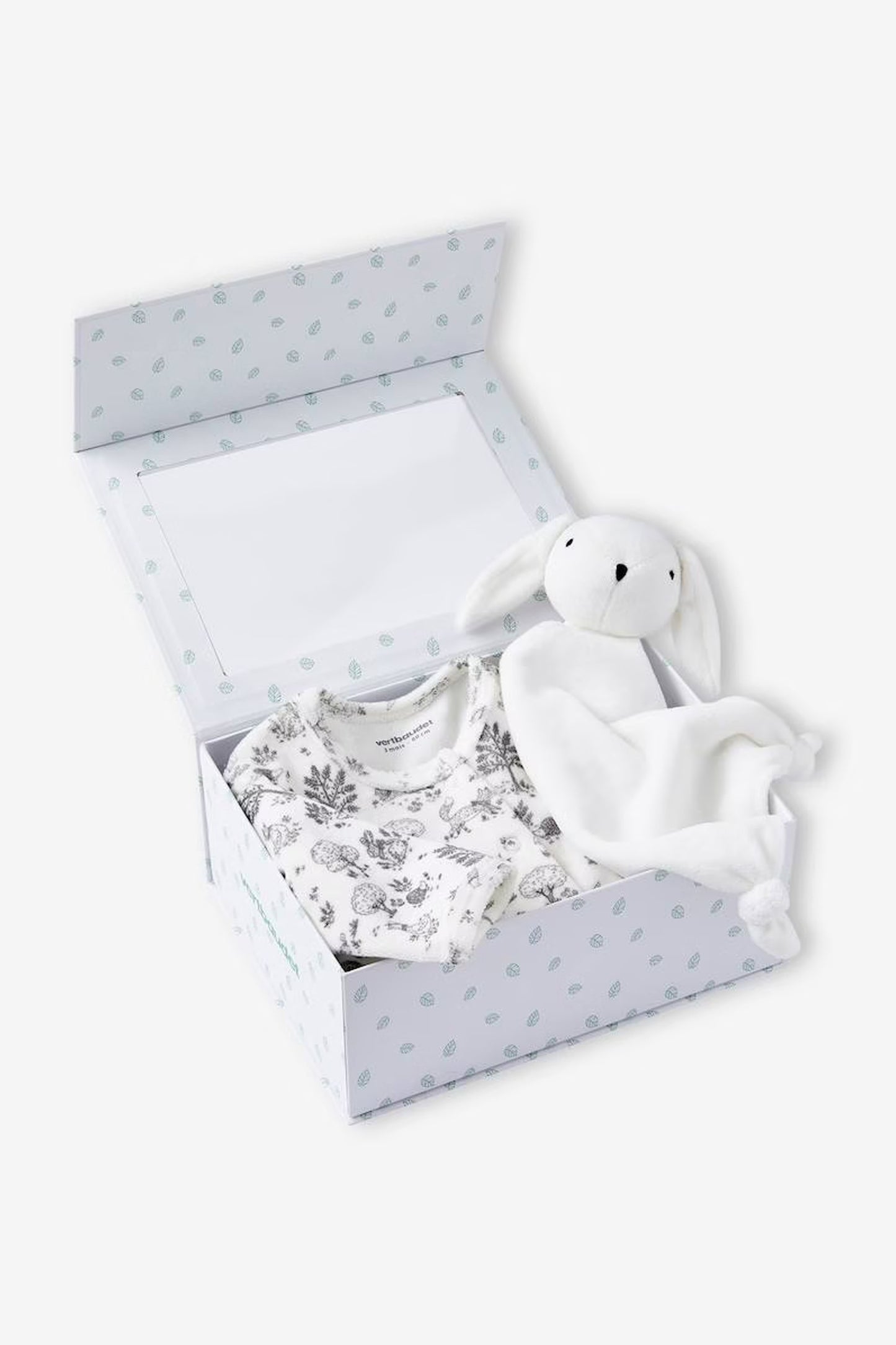 Baby Sleepsuit & Bunny Comforter Set