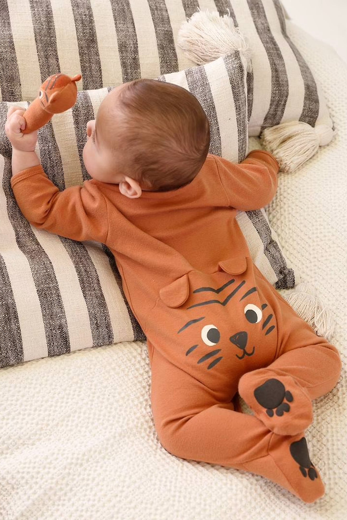 Tiger Baby Onesie Set